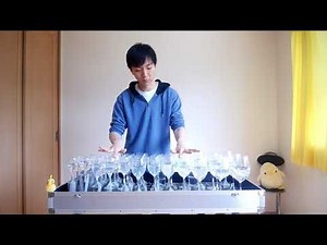 グラスハープでグラスハーモニカのためのアダージョ
