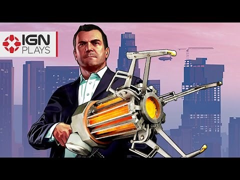 Gravity Gun Mod in GTA 5 - IGN Plays