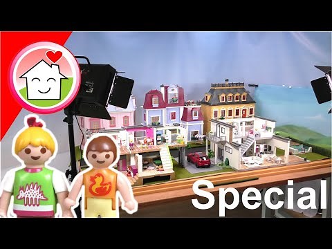 Playmobil Familie Hauser baut eine Stadt auf - hinter den Kulissen von Familie Hauser