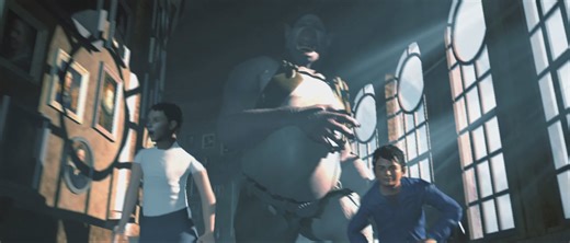 Artemis Fowl - troll attacks fowl manor previs