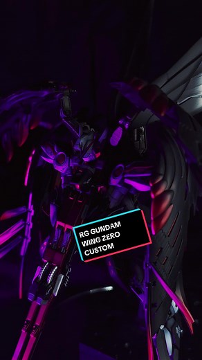 Custom RG Gundam Wing Zero Model Kit | Gundam Custom Build
