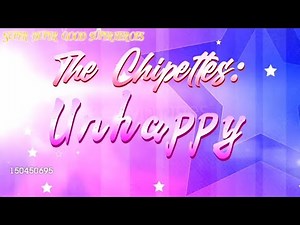 The Chipettes: Unhappy (with lyrics) alvin and the chipmunks
