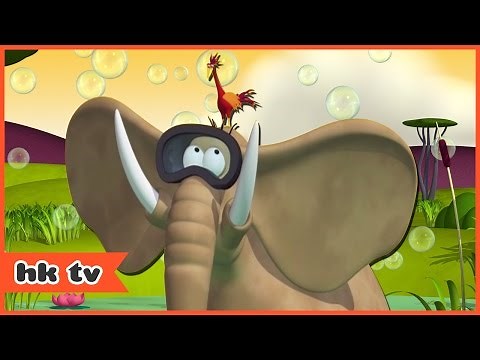 Gazoon | Elephant Goes Swimming | Funny Animal Cartoons For Kids By HooplaKidz Tv