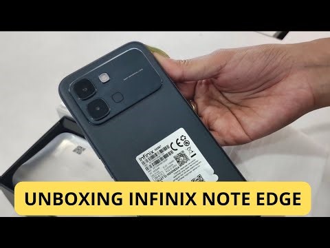 UNBOXING INFINIX NOTE EDGE 5G