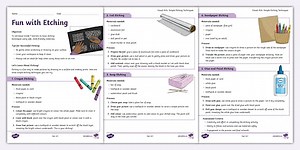 Fun With Etching Activity