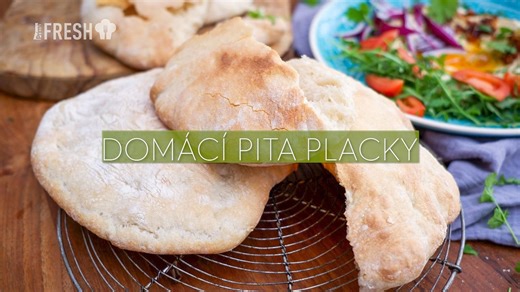 Domácí pita placky aneb arabský chléb | Prima Fresh recepty | Stream