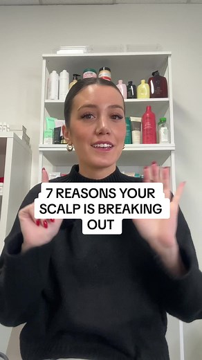 Have you noticed little bumps or pimples on your scalp? This could be why 🤔 #scalpcare #scalp #hairtok #haircare #dandruff #scalpmassage #dryscalp #scalpacne