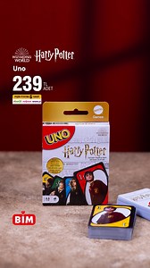 Wizarding World Harry Potter Uno 239 TL fiyatıyla 06 Şubat Cuma'dan itibaren mağazalarımızda. #BİM #BİMAktüel | BİM Türkiye