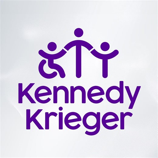 Last week, we mentioned we have a new logo. Today, we’re excited to share it with you! The vintage Kennedy Krieger logo is more than 30 years old. Much has changed about the Institute, the people we serve and our communications channels over these past three decades. It was time to update our logo and brand elements, too. We wanted our new logo to be more accessible and representative of those we serve and our committed staff members, and more inclusive of people of all ages, ethnicities, races,