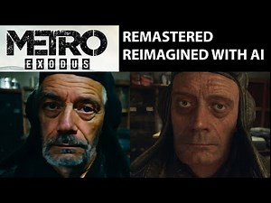 Metro Exodus with ultra-realistic graphics Gen-3 video to video Runway ML Artificial intelligence