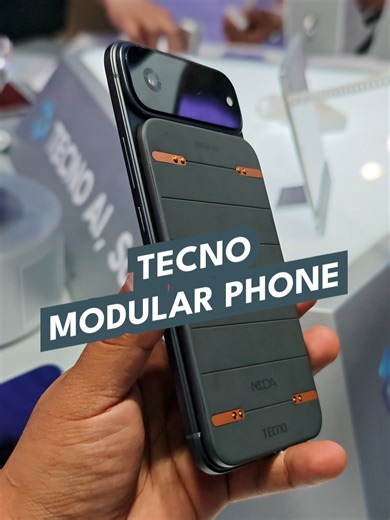 SORPRENDIÓ A TODOS: TECNO Modular Phone#celulares #tecnologia #isamarcial #smartphones #smartwatch #android #primerasimpresiones #TECNO #TECNOModularPhone