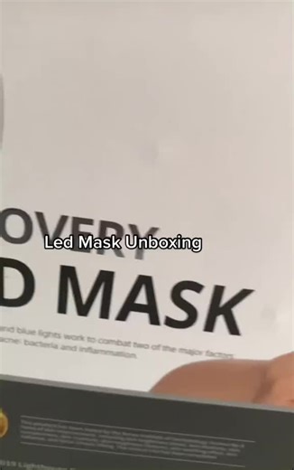 GYH RED & BLUE Light mask unboxing #gyh #gyhledfacemask #gyhledlighttherapymask #ledfacemaskreview #unboxingvideo