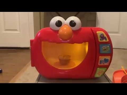 Sesame Street Elmo microwave toy