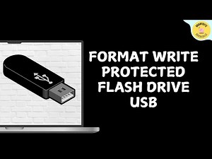 Format Write Protected Flash Drive USB | How To Fix The Disk Write is Protected Pend Drive USB ❌🔒