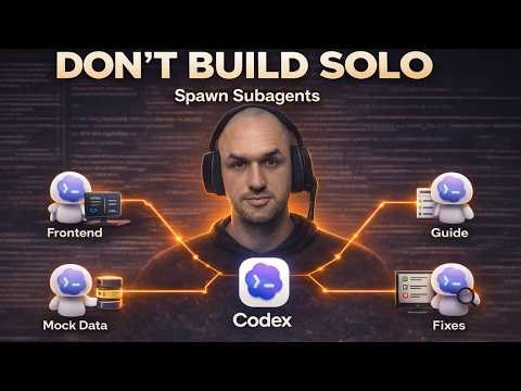 Stop Building Solo: Let Codex Spawn Subagents for Each Task
