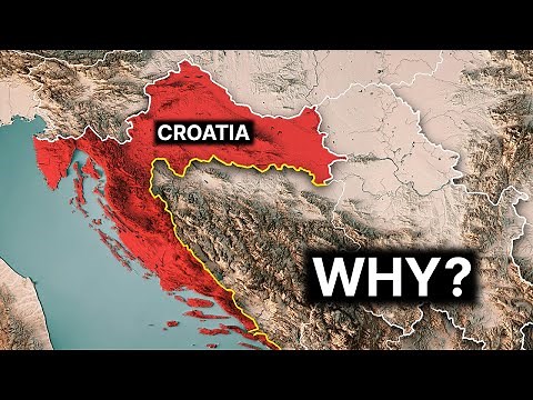 Why is Croatia the Shape it is?