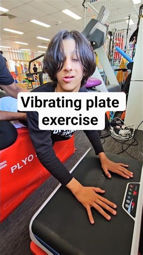 [ vibratinfg plate exercise ] ❤️👏 Must For Body Strength #autism #cerebralpalsy #physiotherapist