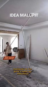30K views · 85 reactions | Improvised Sander. This painter uses stick and sanding materials to polished the ceiling. #concreteformedblocks #fbreels #reelsfb #houseandlotforsaleph #CondominiumPH #toilet #HouseAndLotForSale #construction #roofing #HouseAndLot | Concrete Formed Blocks | Facebook