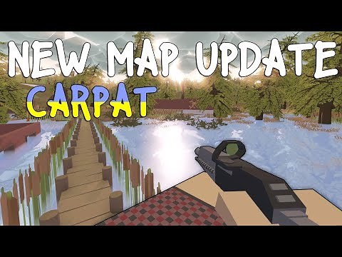 NEW MAP IN UNTURNED! "CARPAT" - Hardcore Survival Map!