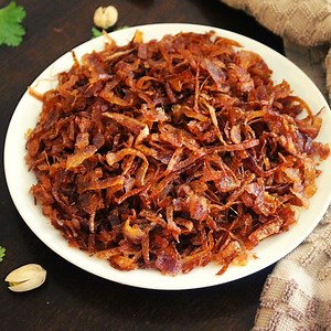 Fried Onions Recipe, Onions for Biryani (Birista) - Yummy Indian Kitchen