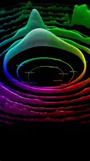 Blue (Da Ba Dee) AHH Remix — Spiral Spectrogram 🌀 #Shorts