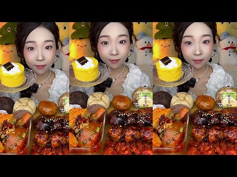 🔥Spicy Food & Sweet Cake Mukbang 🌶️🍰 | Extreme ASMR Eating Sounds Challenge 😋🎂