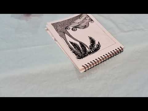 When Lines Turn Into a Landscape — Ocean, Palms & Peace 🌊✨ ‪@hanucreates‬