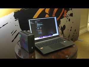 Water cooled Windows 11 gaming laptop