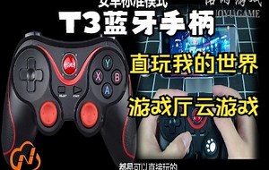 T3蓝牙手柄标准模式—怎么玩我的世界悟饭游戏厅云游戏等