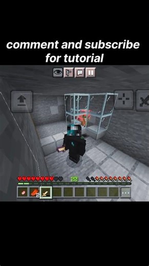 minecraft pocket edition in gold farm #shortvideominecraft
