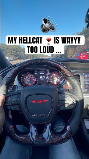 MY HELLCAT 🍷 IS TOO LOUD … #srt #hellcat #shorts #recommended