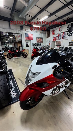 2008 Suzuki Hayabusa | 39K Miles | Stretched & Lowered | Lowering Brocks Triple Tree | Shorty Exhaust | Adjustable Billet Kickstand | Frame Sliders | Blacked Out Pegs & Brackets & More! Stock # 8513 $7950 💵 Call 615-431-2294 #allthingschrome #suzuki #hayabusa #throttletherapy | All Things Chrome