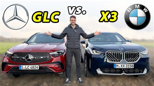 Mercedes GLC vs BMW X3 – Which Premium SUV Should You Buy? Comparison Review