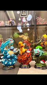 12K views · 165 reactions | Unique Art - Starter Pokemon Licensed Statue #uniqueart #pokemon #pikachu #bulbasaur #charmander #squirtle #ash #greatcaitoys | Great Collective Toys | Facebook