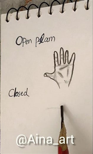 Easy hand tutorial ✨#drawingtutorial #sketch #shorts