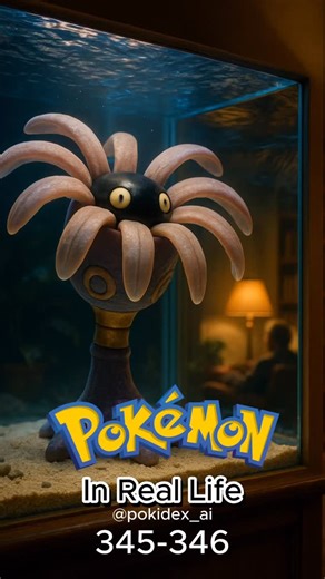 @collectomon_ai on Instagram: "Pokémon in real life! ✨ 1000+ AI-Generated Realistic Pokémon 👀 Follow to see ‘em evolve, battle & come to life! 🔥 If you want to help complete the Pokédex donate to my Ko-fi — link in bio 👾 Join the Discord in bio to enter giveaway!! 345 Lileep 🪸 Pokédex Entry: Lileep is an ancient Pokémon revived from a fossil. It disguises itself as seaweed on the ocean floor, waiting patiently for prey to drift by before striking with its petal-like tentacles. Type: Rock/Gra