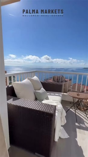 Modern comfort meets Mediterranean charm — a beautifully renovated Cala Major apartment with open sea views, timeless design, and sunsets you’ll never forget. Contact us for more information. +34 699 02 35 47 | Palma Markets | Facebook