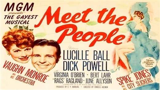 Видео Meet the People (1944) Dick Powell, Lucille Ball, June Allyson | OK.RU