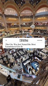 This city leads a new list of elite global destinations thanks to its 800 fine dining restaurants and more than 140 five-star hotels per every 38 square miles. Get the details at the link in our bio. | Travel Leisure