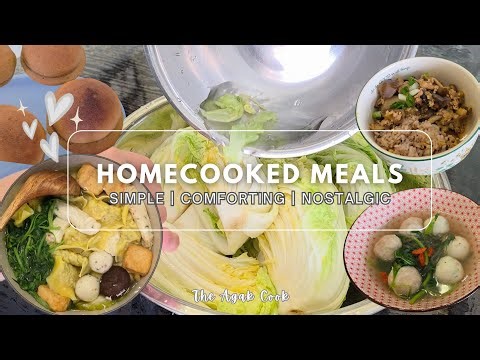 Singapore Vlog, Simple Homecooked Meals in a Busy Week, Comfort Meals, Kimchi Making, Rotiboy Bread
