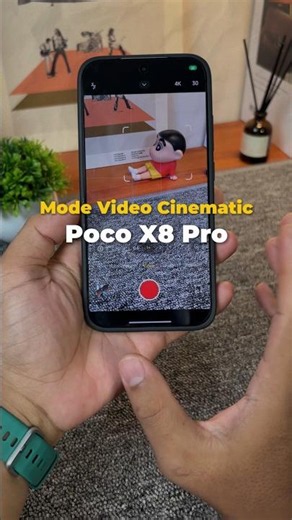 How to access cinematic bokeh video on Poco X8 Pro #pocox8pro