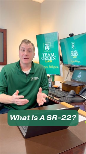SR-22 requirements can be confusing — but they don’t have to be. We break down what it is, who needs it, and how to get back on the road the right way in Indiana. 🚗✅ #TeamGreenLaw #CountOnGreen #SR22 #DriverInsurance #DrivingCoverage | Team Green Law