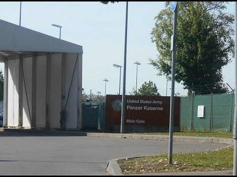 Panzer Kaserne US Army Base in Boblingen, Germany