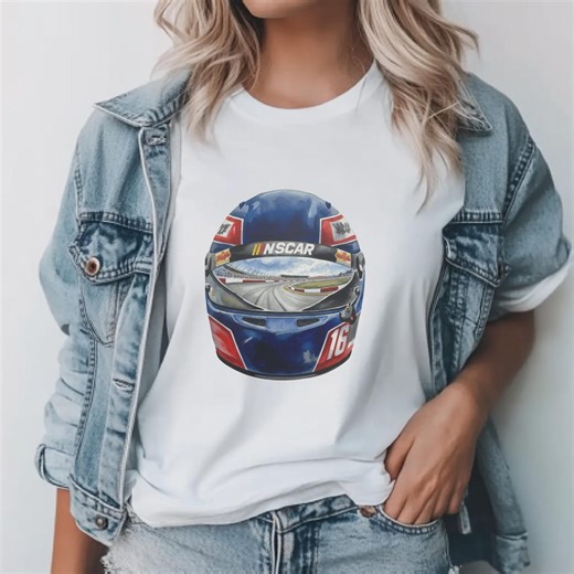 NASCAR Racing Helmet Shirt - Speedway Reflection Graphic Sweatshirt - Etsy