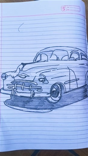 Draw Old Rolls Royce Car Drawing #drawing #rollsroyce #art #shorts #youtubeshorts