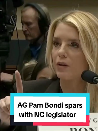 U.S. Attorney General Pam Bondi engaging in several heated exchanges with lawmakers Wednesday while testifying before a congressional committee over the Trump administration’s handling of the Epstein files. One of those exchanges was with Rep. Deborah Ross, a Democrat who represents North Carolina’s 2nd Congressional District. 📹C-SPAN & Kevin Keister #pambondi #epstein #ncpol