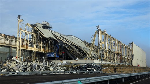 Major car brand's huge 370-acre UK factory demolished as site is replaced