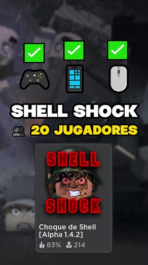 Recomendación de Juegos de Guerra en Roblox: Shell Shock