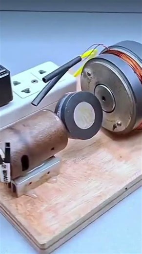 "Two Magnets Lighting a Bulb | Free Energy Experiment