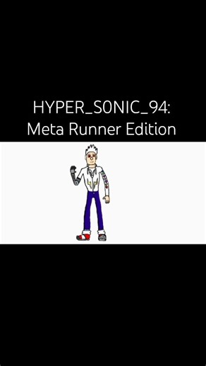 I made myself as a Meta Runner character! #metarunner #fanart #glitchproductions